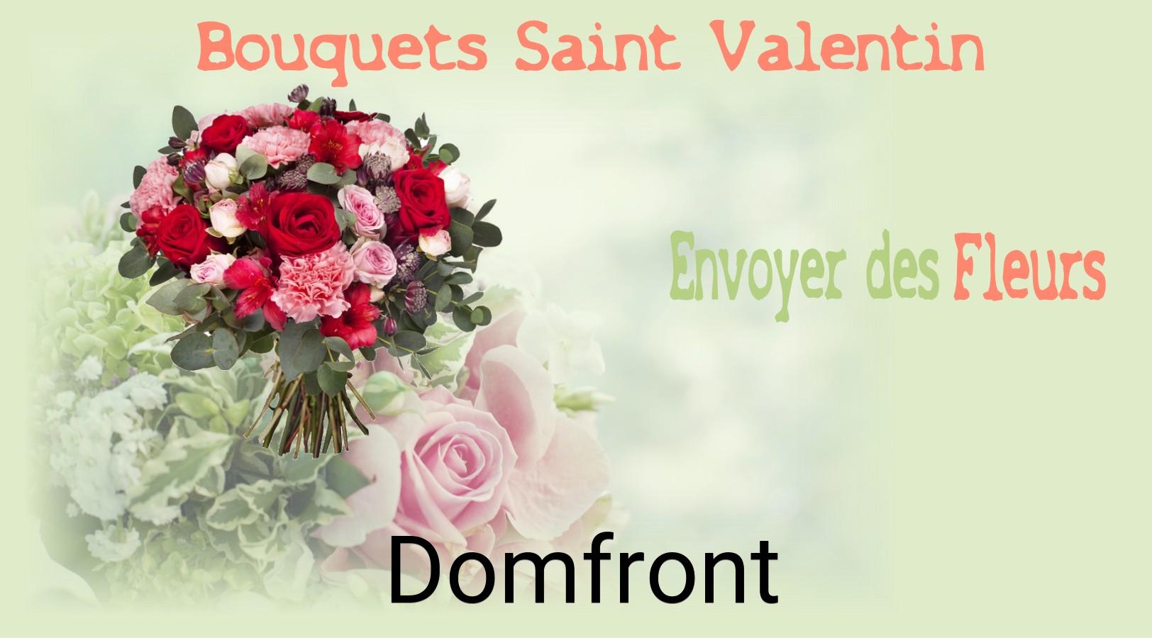 Roses de Saint-Valentin livrées à Domfront